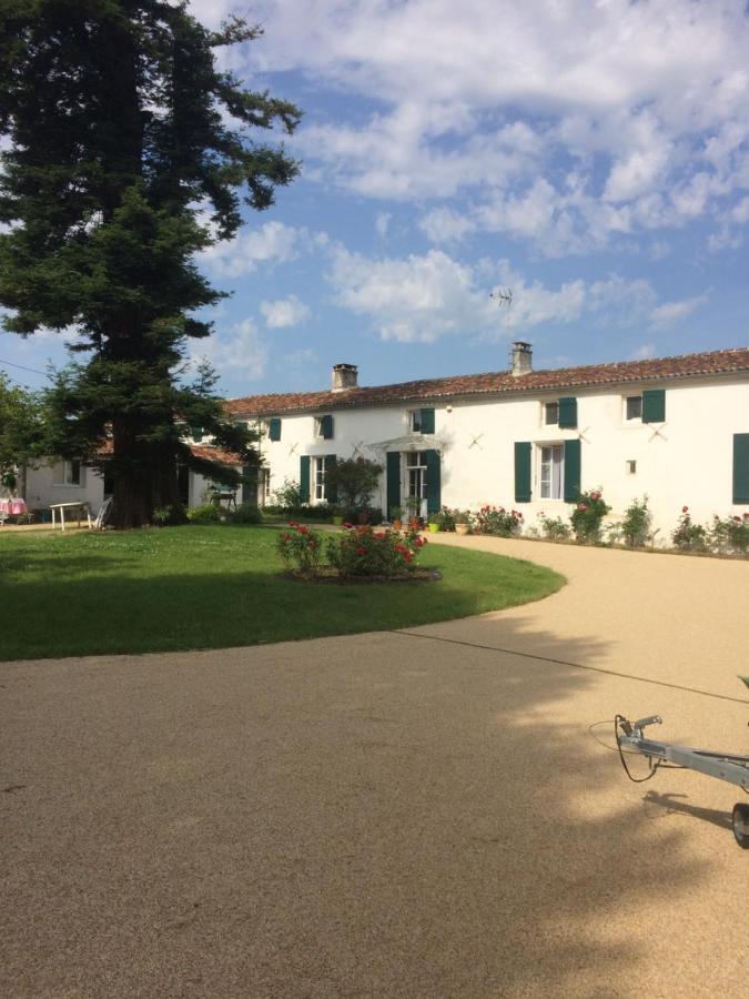 Le Logis Du Plessis Bed & Breakfast Chaniers ภายนอก รูปภาพ